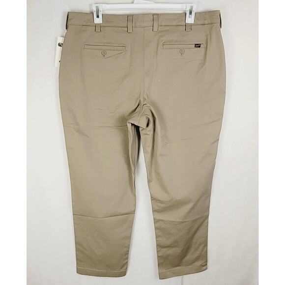 New Duluth Flex Ballroom khaki relaxed fit pants 40/30 Workwear Gusset Preppy - Picture 2 of 9